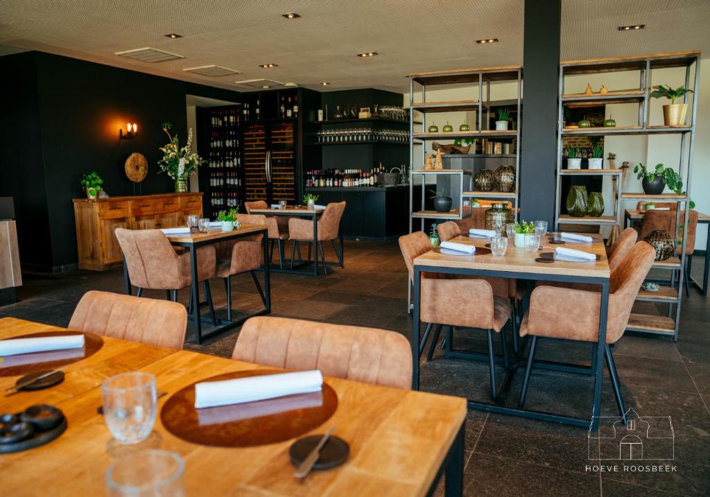 Restaurace v ubytování Hoeve Roosbeek