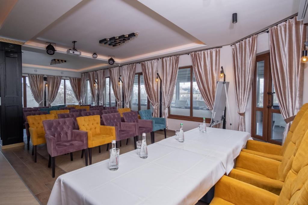 Posezení v ubytování Boomerang Boutique Hotel