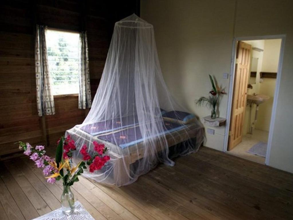 Letto o letti in una camera di Big Sky Lodge