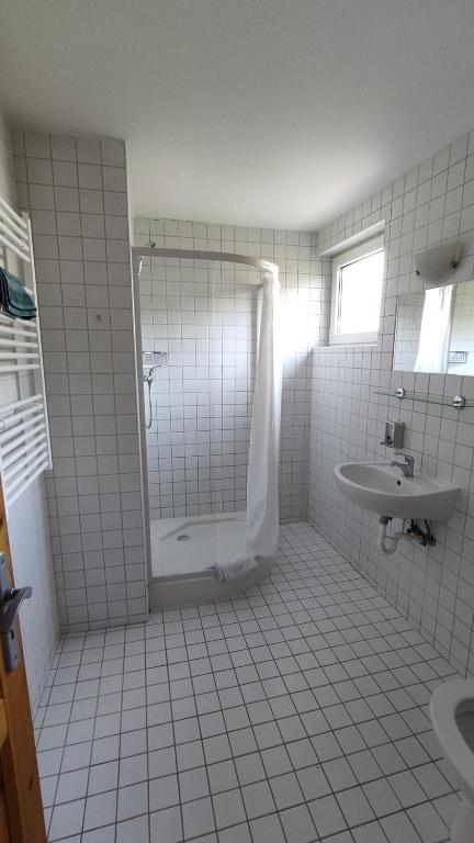 Koupelna v ubytování Penzion apartmány Aninka