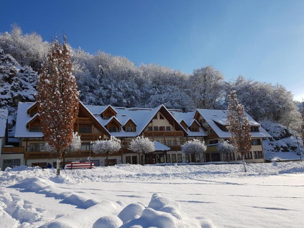 Hotel Walkenstein v zimě