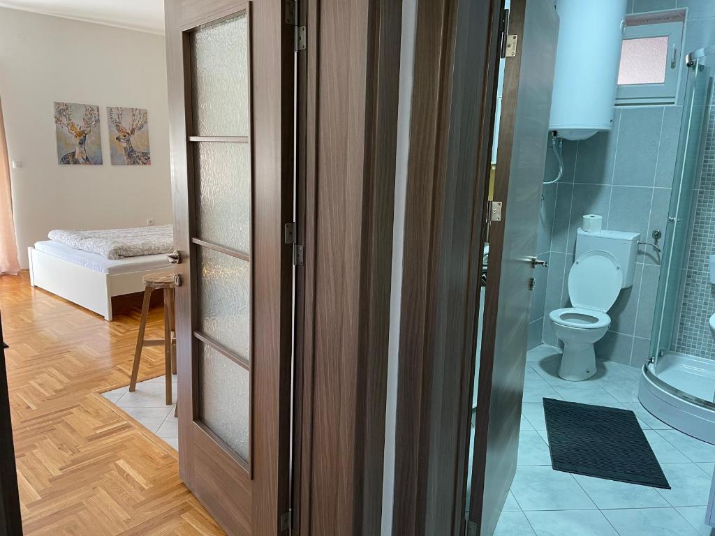 Et bad på Apartman Sunny