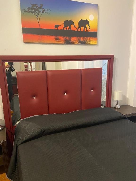 Łóżko lub łóżka w pokoju w obiekcie Bed and Breakfast Impruneta28
