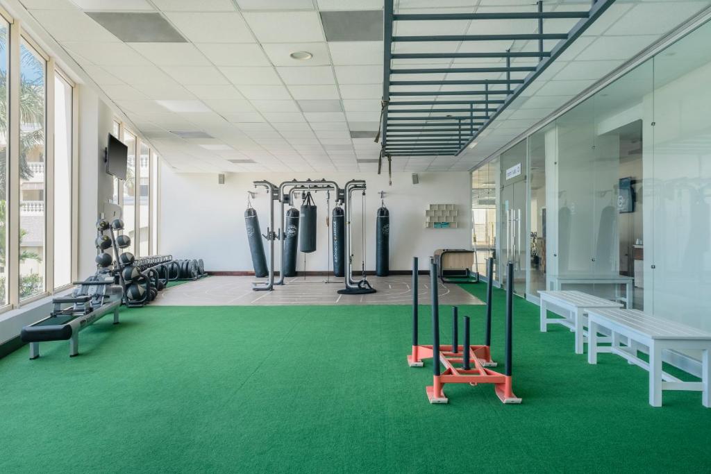 Fitness centrum a/nebo fitness zařízení v ubytování Iberostar Selection Rose Hall Suites