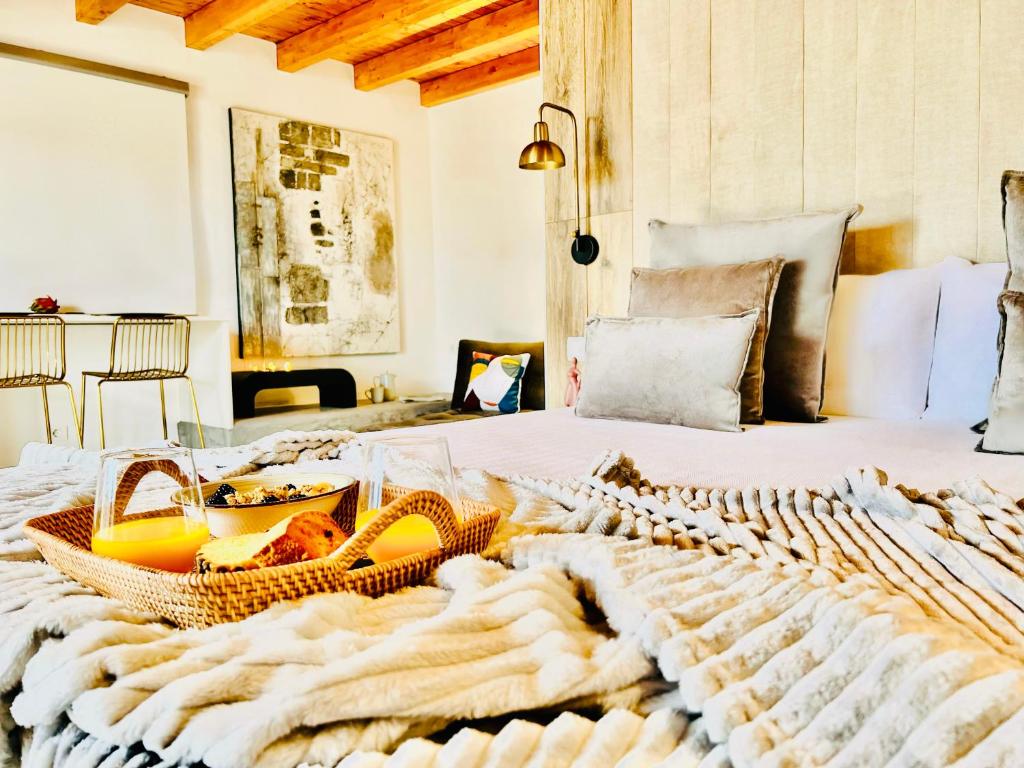 Posteľ alebo postele v izbe v ubytovaní Canaryislandshost l The Sky Suites