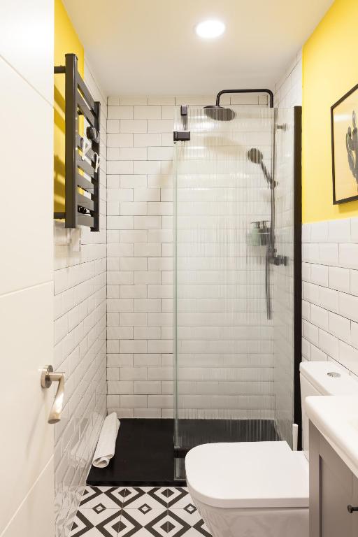 Koupelna v ubytování Madrid Comfort Suites