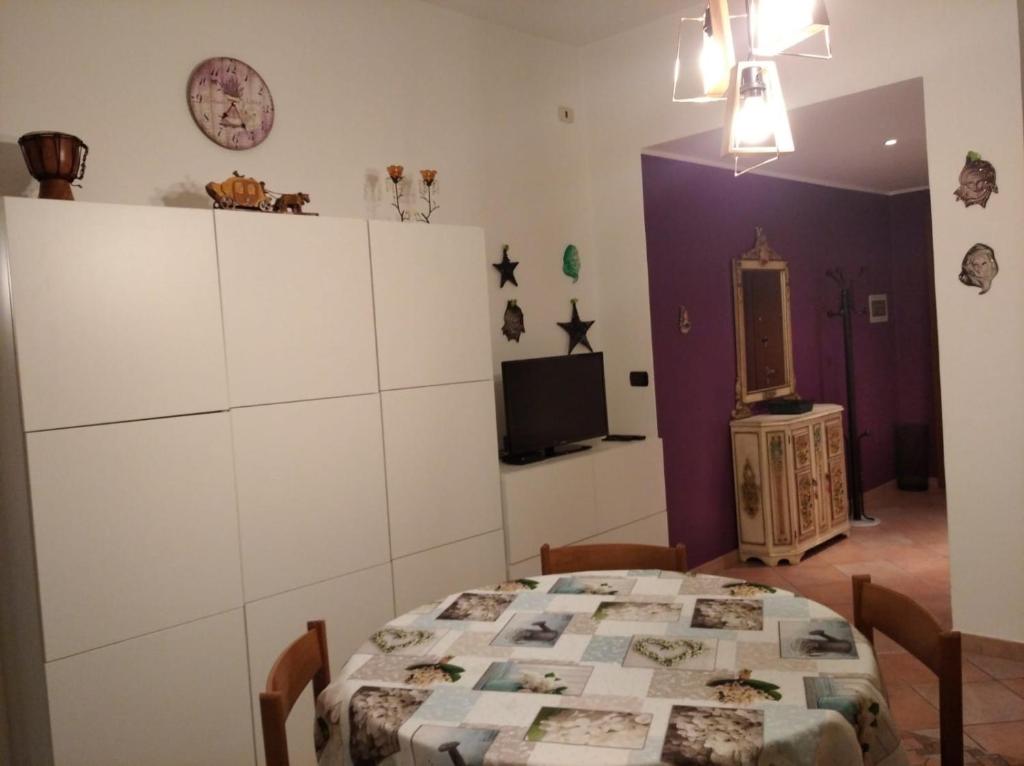 TV a/nebo společenská místnost v ubytování Casa Ada