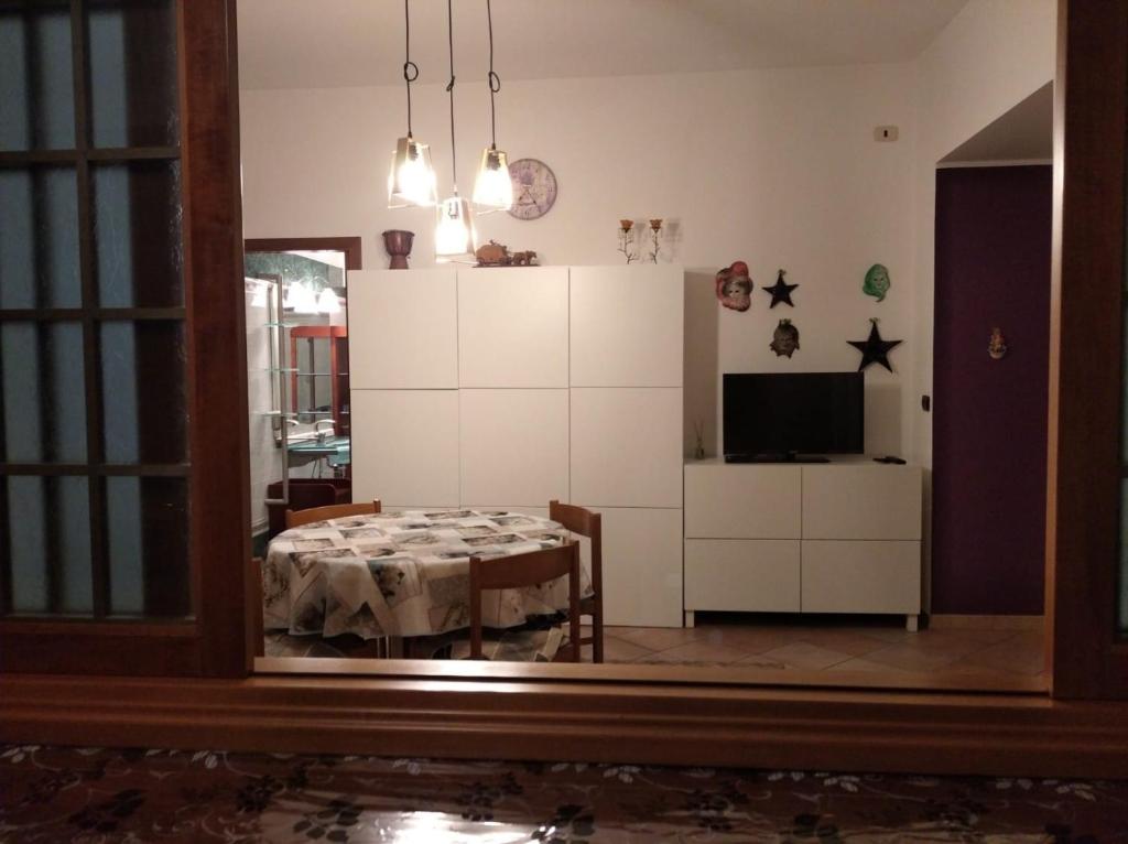 TV a/nebo společenská místnost v ubytování Casa Ada