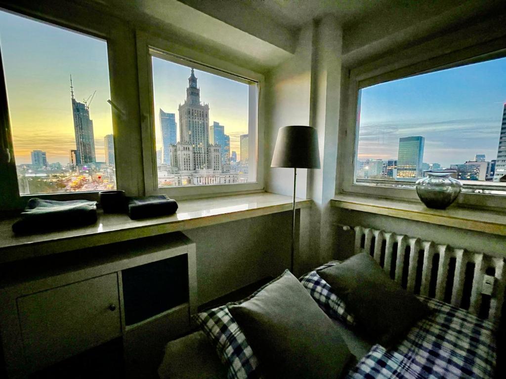 Posedenie v ubytovaní SAWA Apartment 2xMetro WiFi 500 Mbs 50’TV Netflix HBO AppleTV+