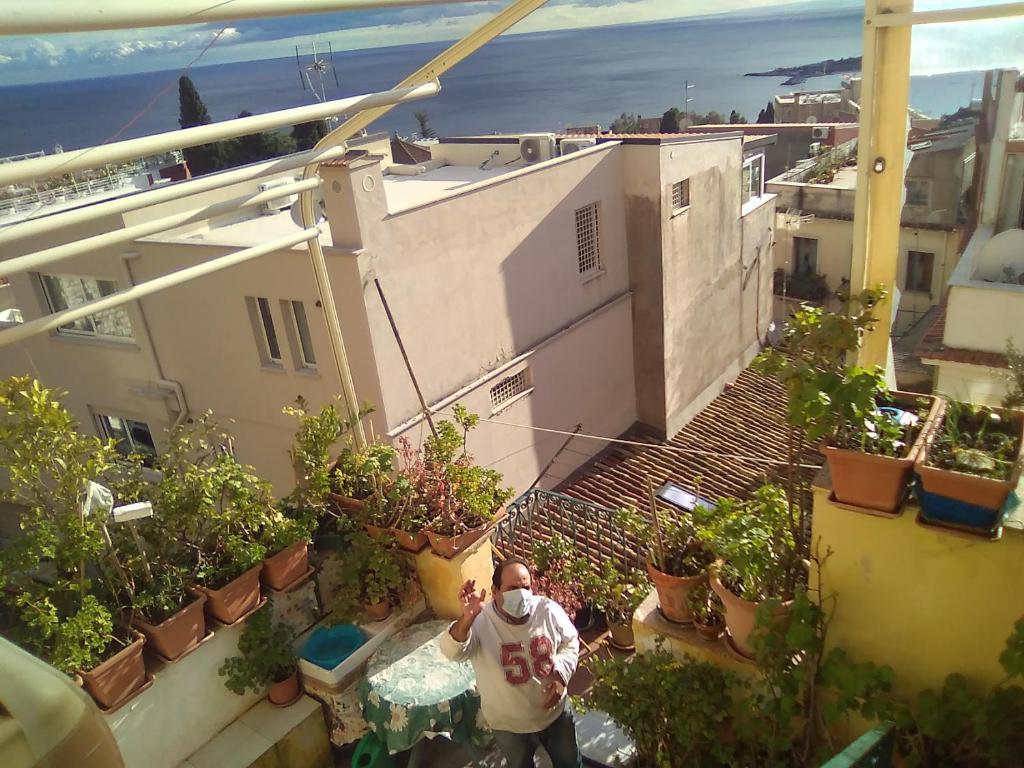 Μπαλκόνι ή βεράντα στο Cozy Large Room For five people