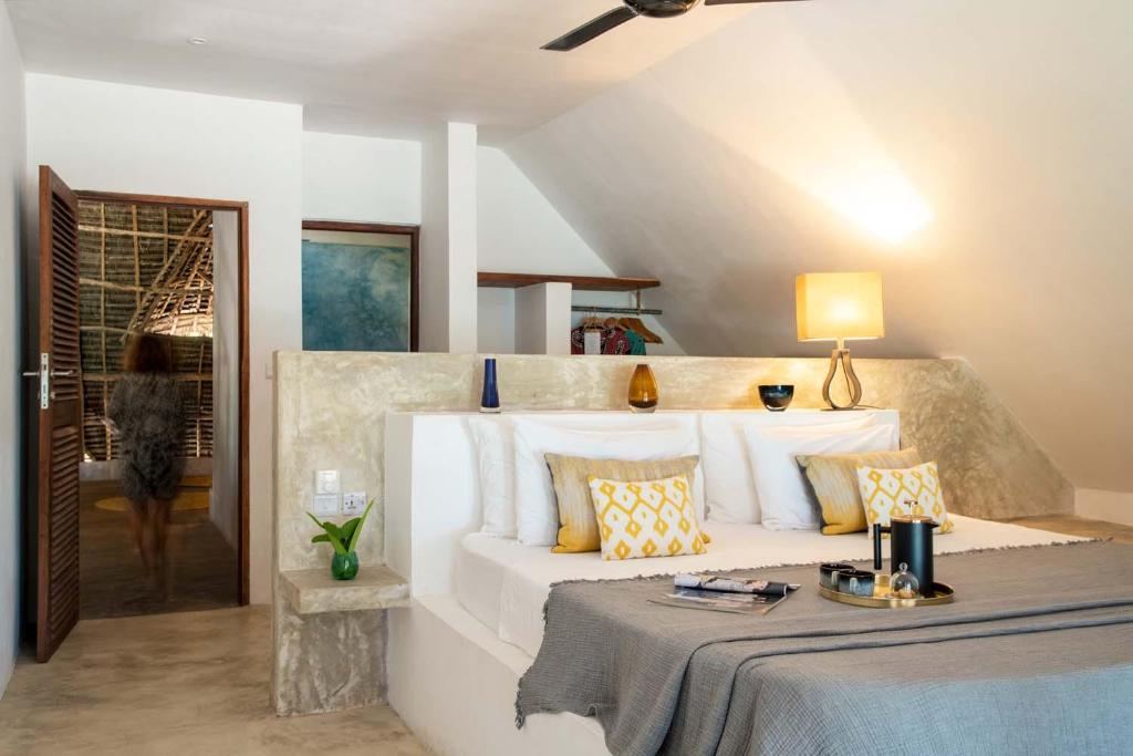 Posezení v ubytování Upendo Beach Boutique Hotel Zanzibar