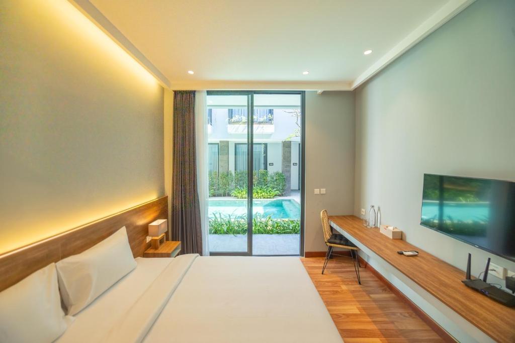 Bestah Coliving - Twin Room With Pool View