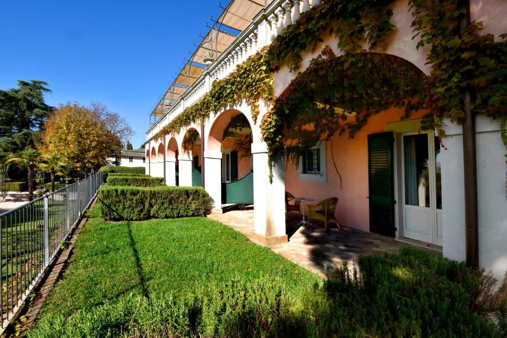 Zahrada ubytování Villa Santa Barbara
