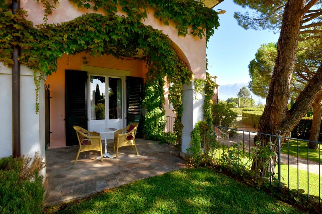 Zahrada ubytování Villa Santa Barbara