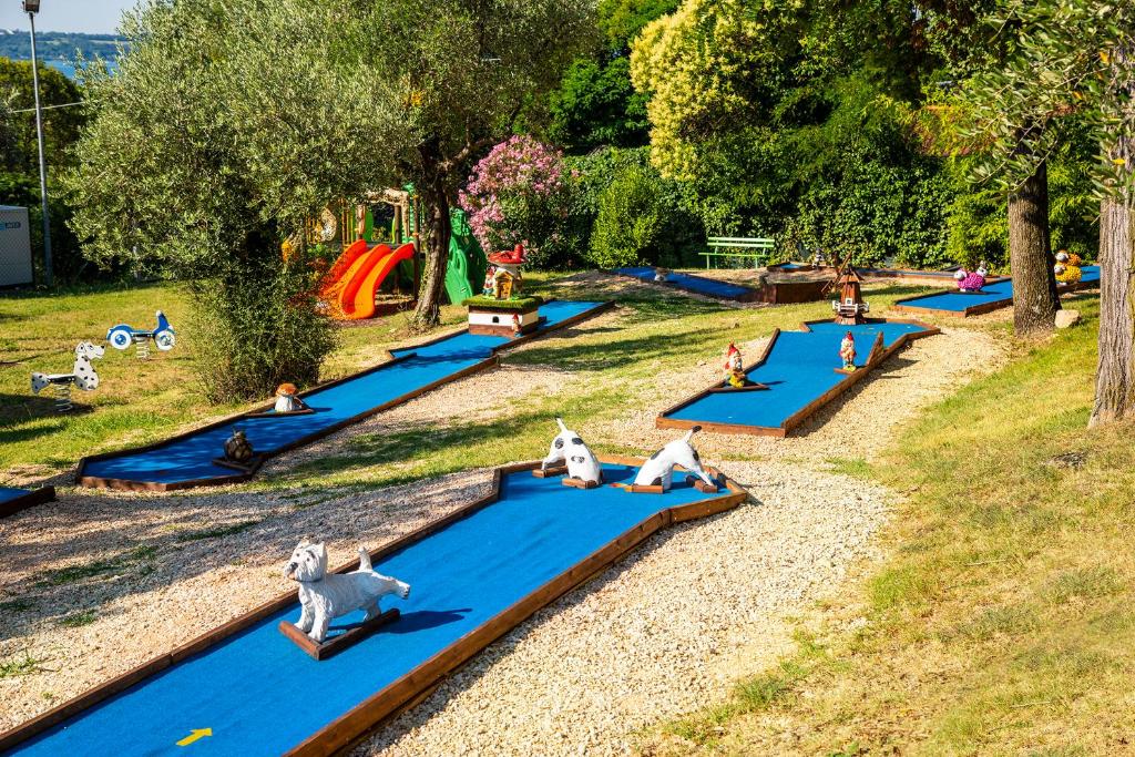 Zahrada ubytování Camping Fontanelle