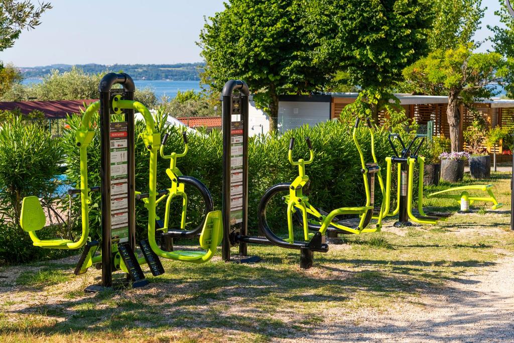 Zahrada ubytování Camping Fontanelle