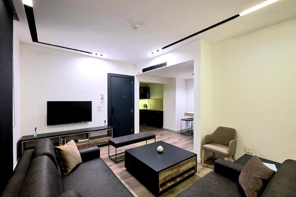 TV a/nebo společenská místnost v ubytování Loft 29 Residence