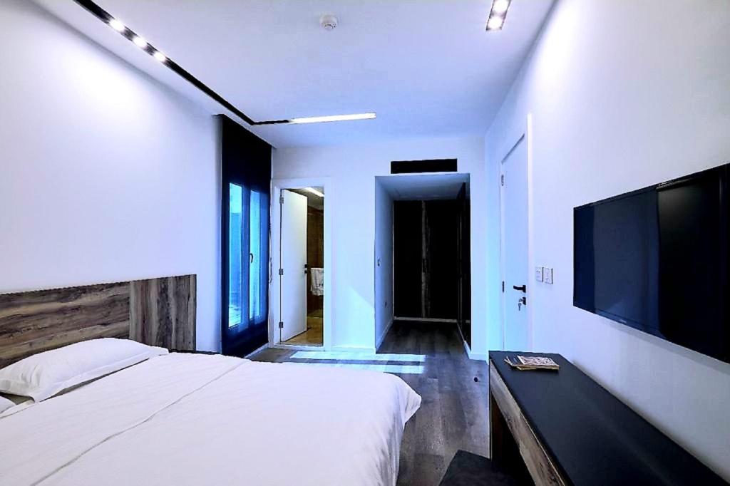 TV a/nebo společenská místnost v ubytování Loft 29 Residence