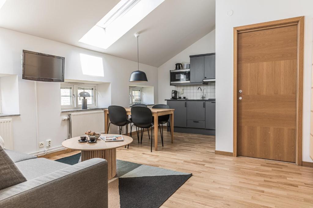 Cuisine ou kitchenette dans l'établissement The More Hotel Mazetti