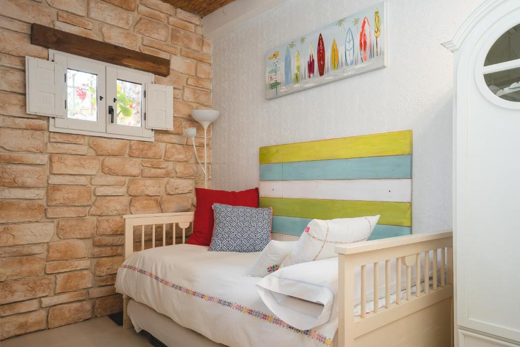Postel nebo postele na pokoji v ubytování Apartamentos LÓRIEN Zarautz