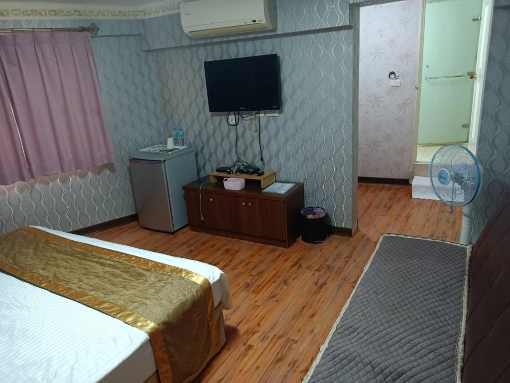 TV a/nebo společenská místnost v ubytování Juleduo B & B
