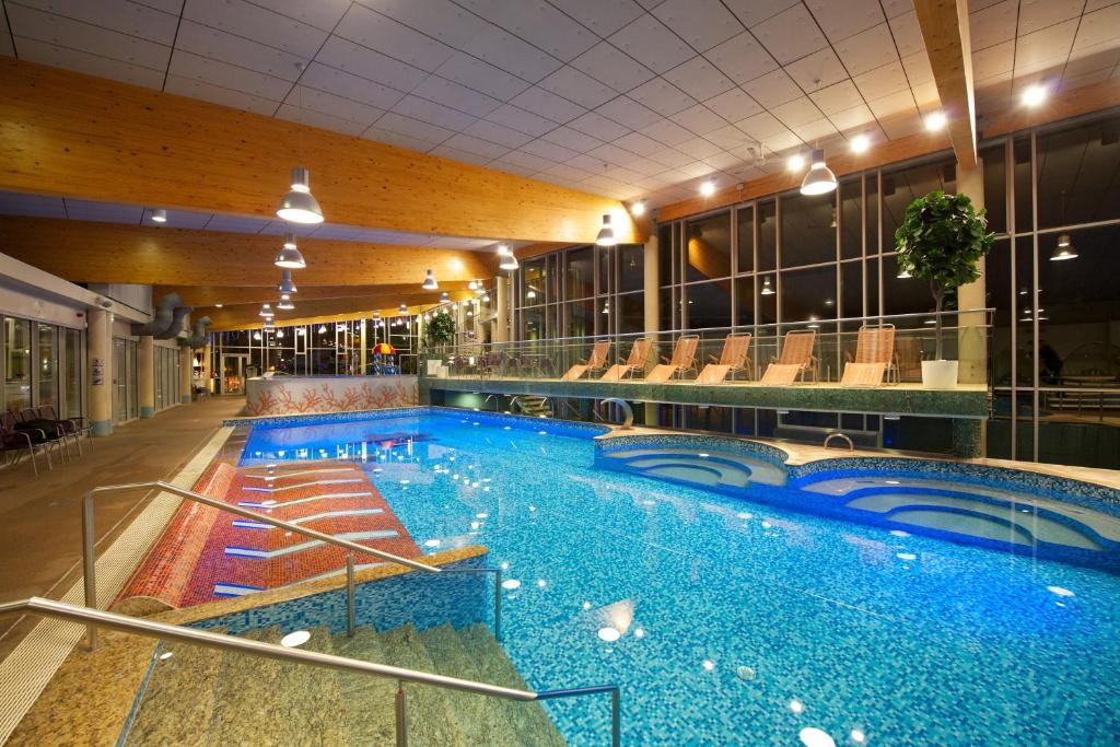 Bazén v ubytování Aqva Hotel & Spa nebo v jeho okolí