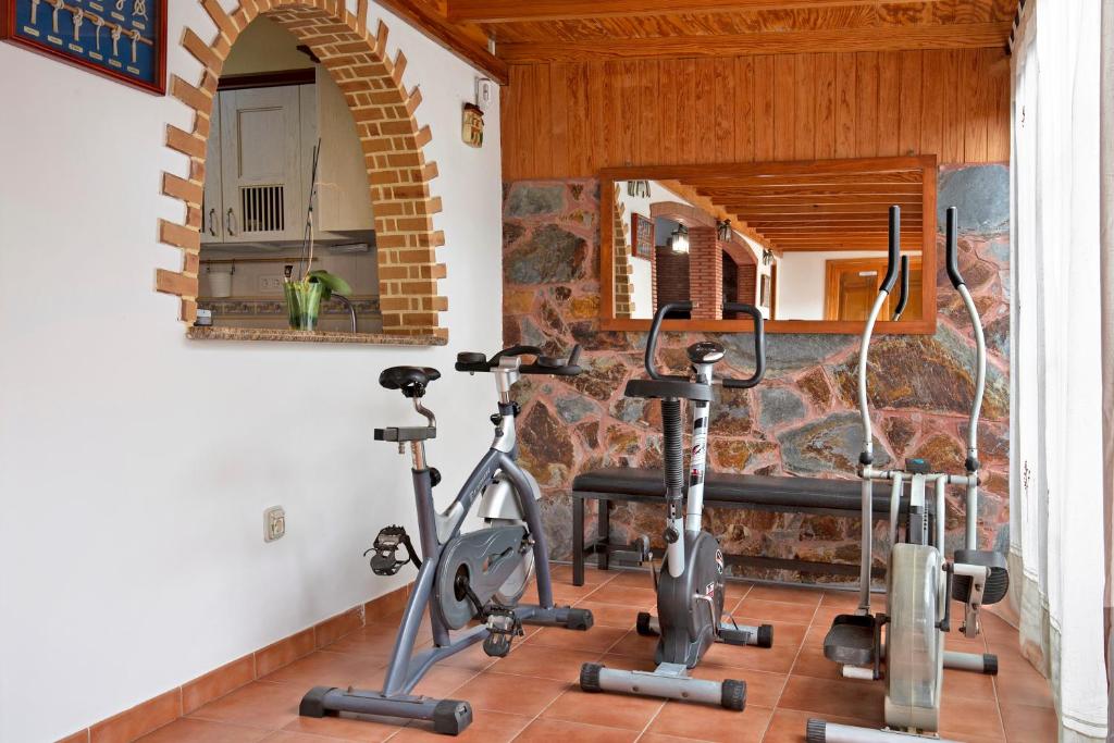 Posilňovňa alebo fitness centrum v ubytovaní Las Casitas 28