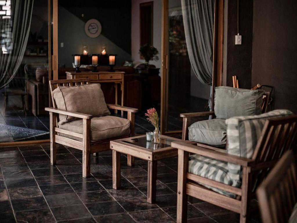 Posezení v ubytování Linvale Country Lodge