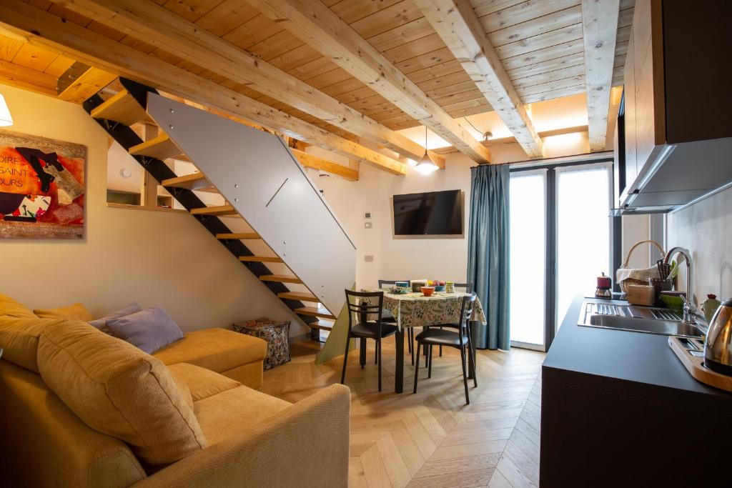 Kuchyň nebo kuchyňský kout v ubytování d'ARTEmisia Chambres d'hôtes