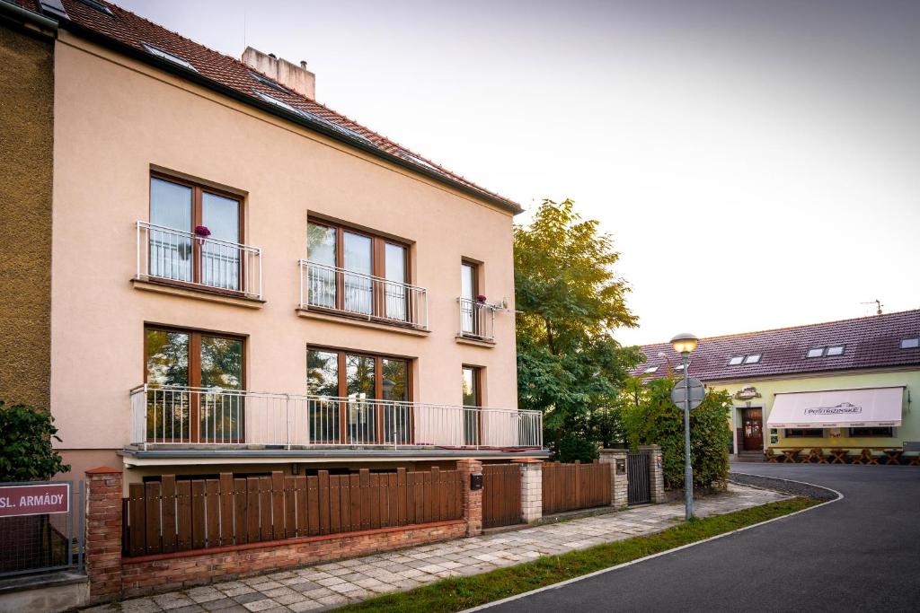 Budova, kde se apartmán nachází