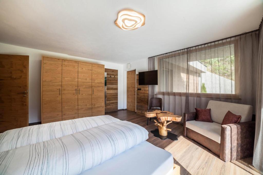 Postel nebo postele na pokoji v ubytování Chalet Riad