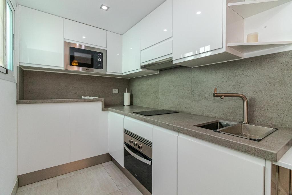 A kitchen or kitchenette at CASA ADA