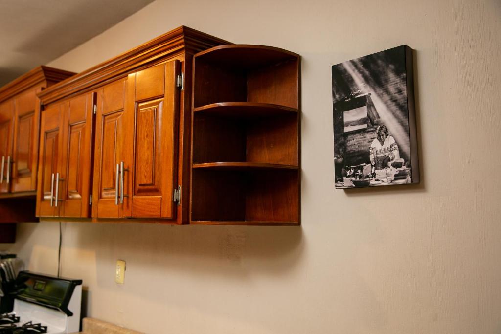 Kuchyň nebo kuchyňský kout v ubytování Comoda Casa Privada