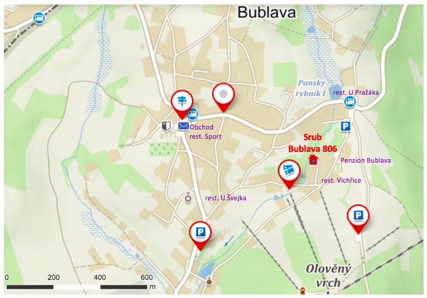 Fotografie z fotogalerie ubytování Srub Bublava 806 v destinaci Bublava