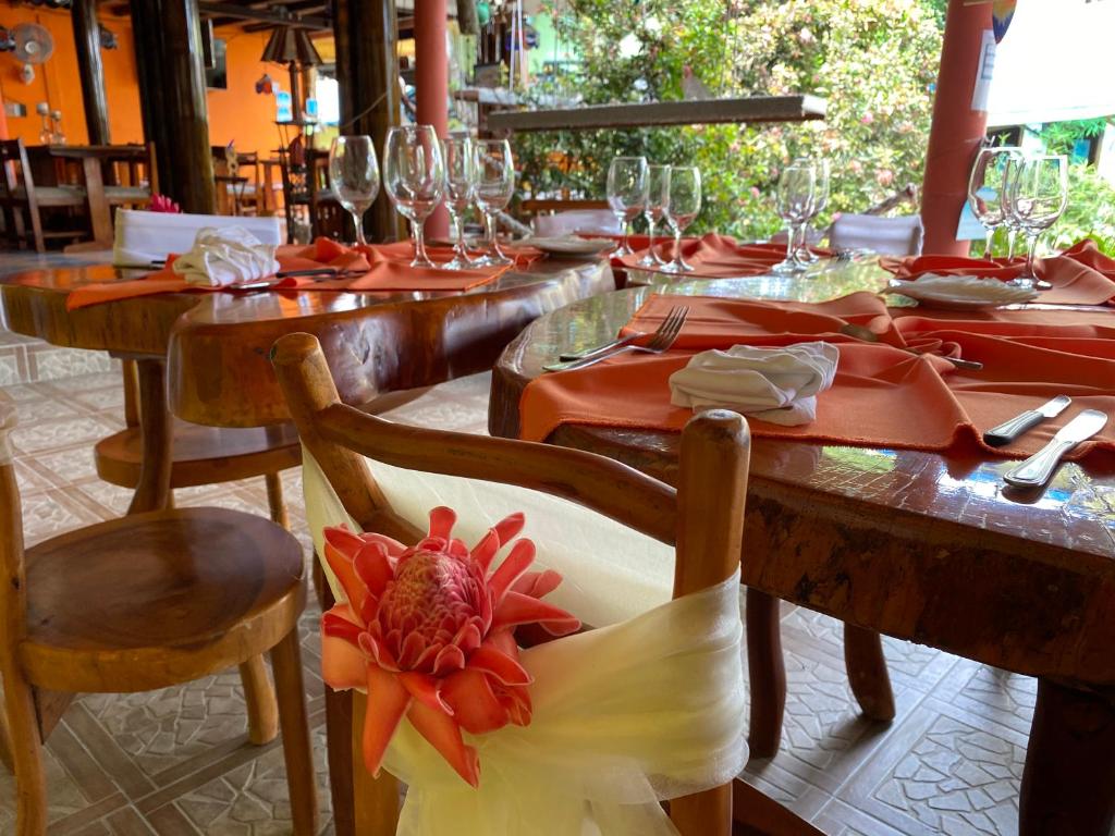 Restaurace v ubytování Hotel Puerto Gaviota