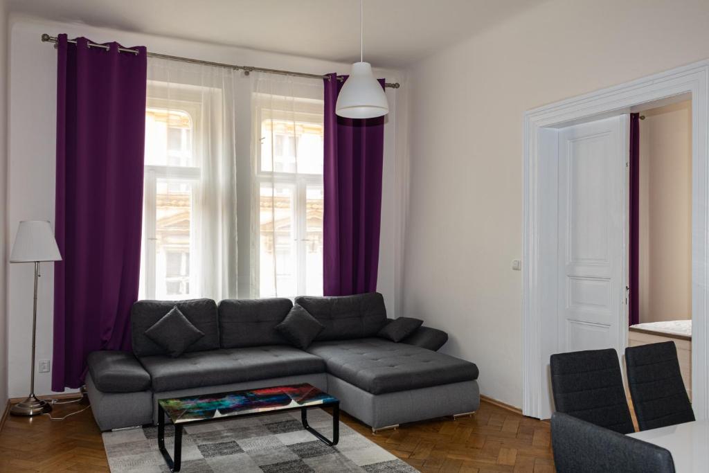 Posezení v ubytování Welcome Hostel & Apartments Praguecentre