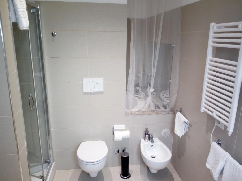 Kúpeľňa v ubytovaní Guest House Piazza Bologna