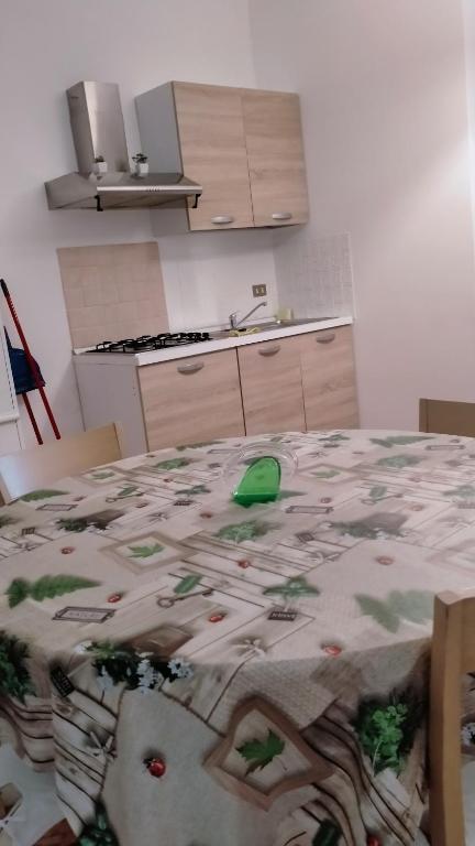 Kuchyň nebo kuchyňský kout v ubytování Villa Itaca
