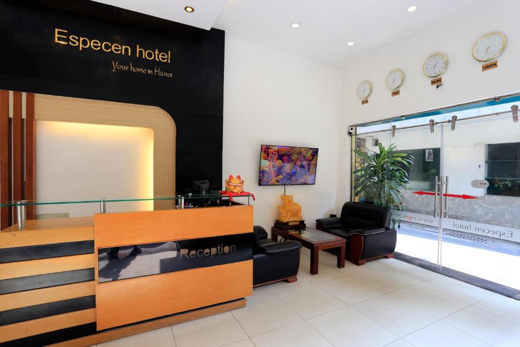 Posezení v ubytování Especen Hotel