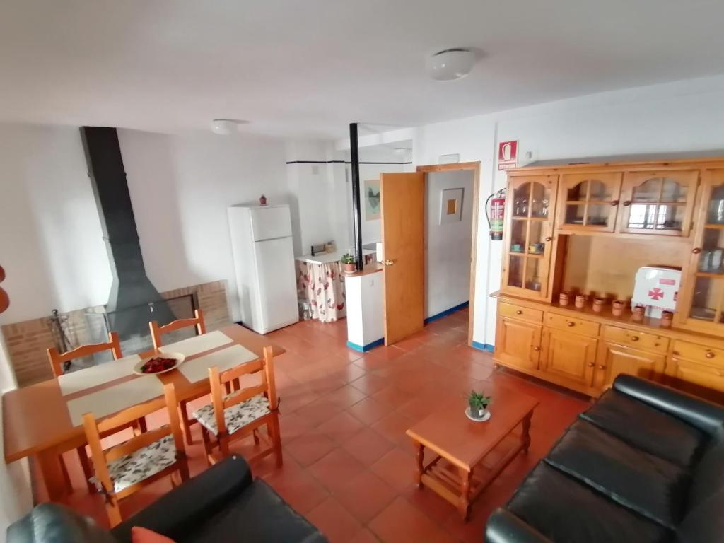 Posezení v ubytování Casas Las Piedras de Agua
