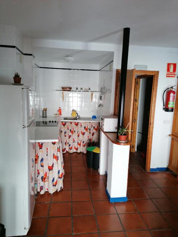 Kuchyň nebo kuchyňský kout v ubytování Casas Las Piedras de Agua