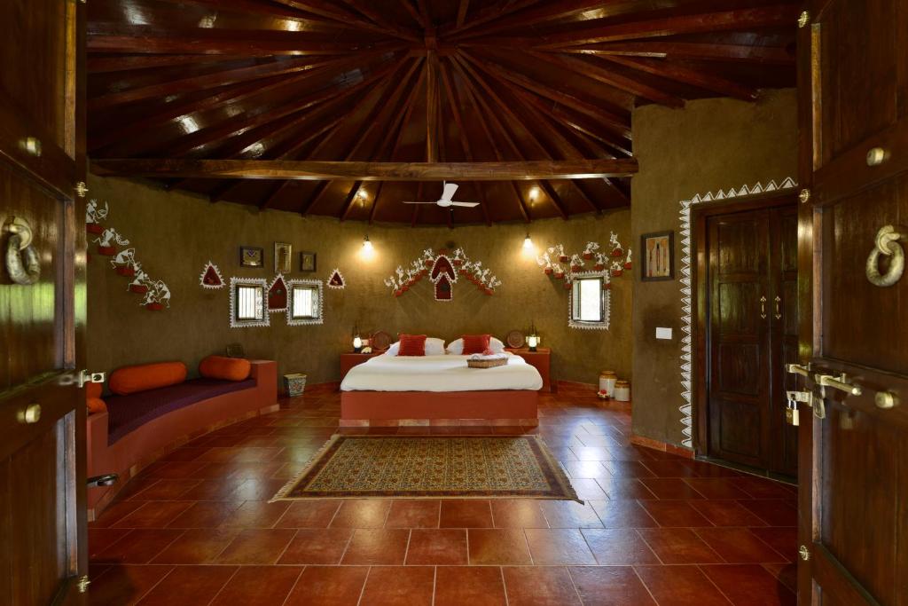 Anchaviyo Resort - Queen Room Mit Gartenansicht