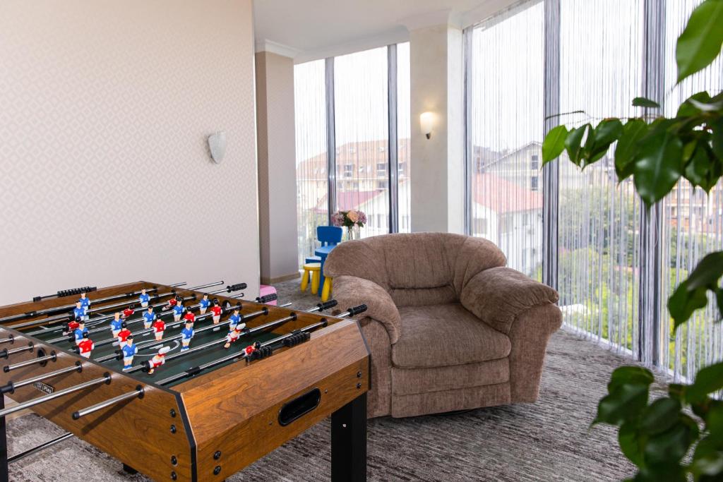 Posezení v ubytování TiAdele Hotel