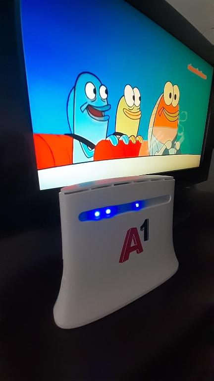 TV a/nebo společenská místnost v ubytování Sirmijum Hause