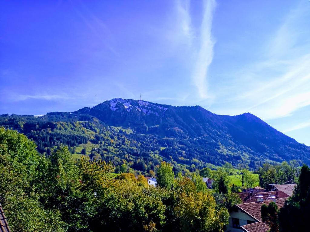 Ferienwohnung Grüntenpanorama im Jägerwinkl Allgäu - Appartement Met 2 Slaapkamers