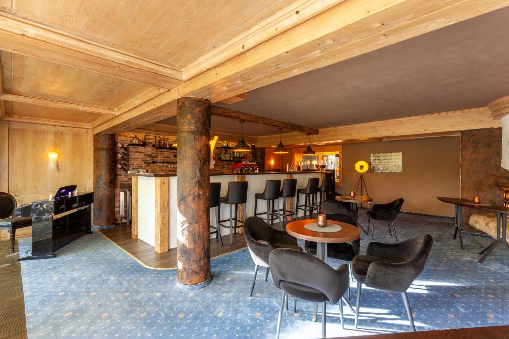 Posezení v ubytování Parkhotel Tannenhof