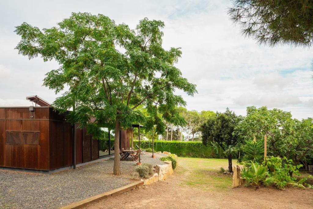 Zahrada ubytování Menta House preciosa eco-casa con gran jardin y barbacoa