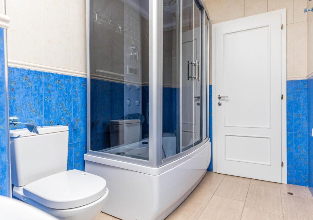 Koupelna v ubytování Villa Aurora