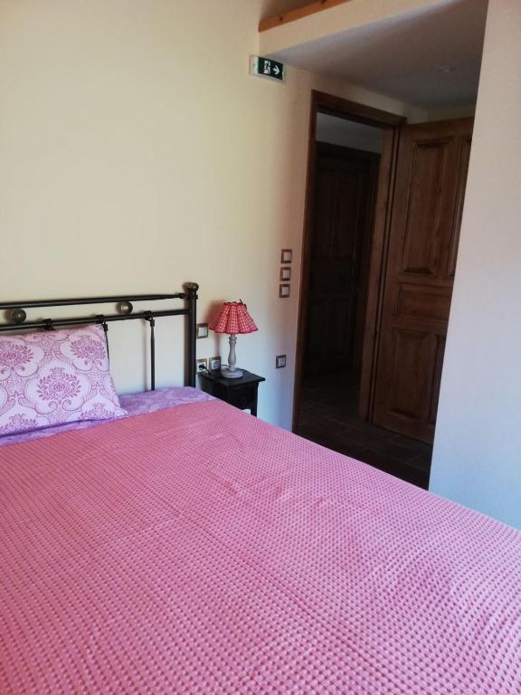 Postel nebo postele na pokoji v ubytování Giota's Gasthaus
