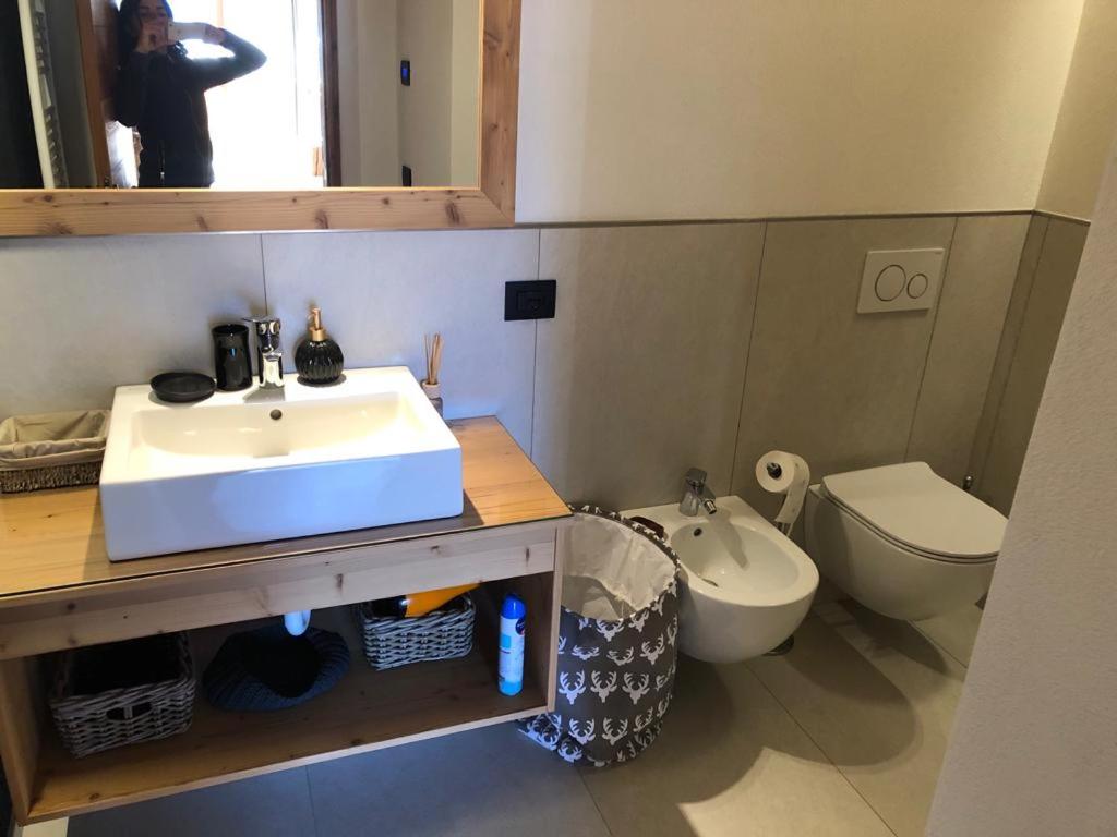 A bathroom at Cèsa Prinoth